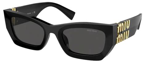 lunette de soleil miu miu noir|Lunettes de soleil Miu Miu Noir Verres gris ardoise .